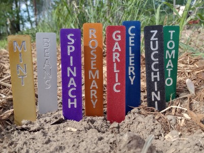 Anodized Garden Stakes